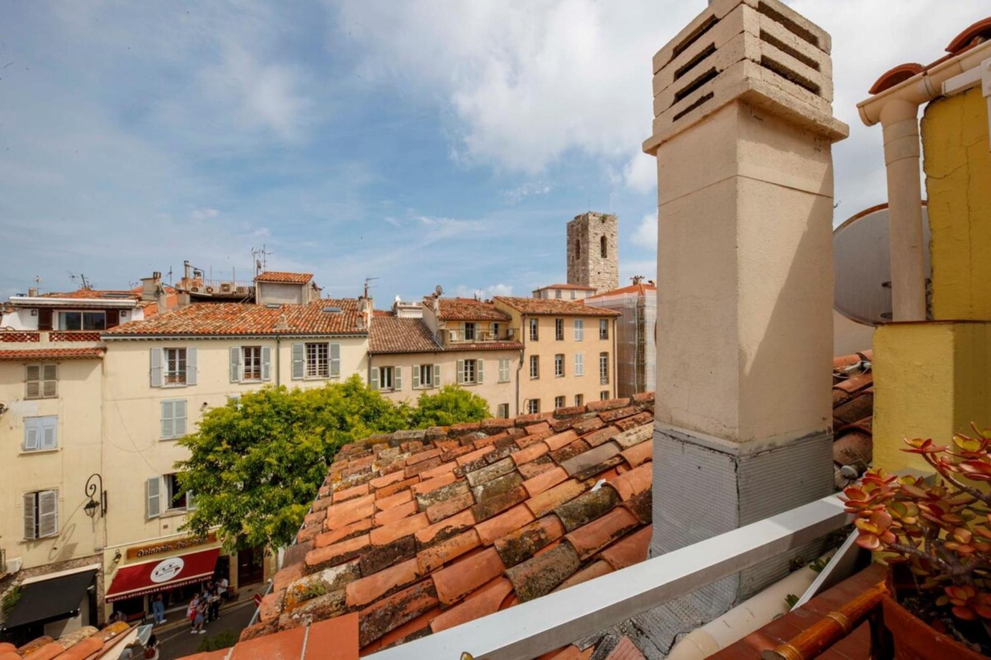 06M - Old Antibes Beautiful Duplex Terrace With Sea View Apartment Exterior photo