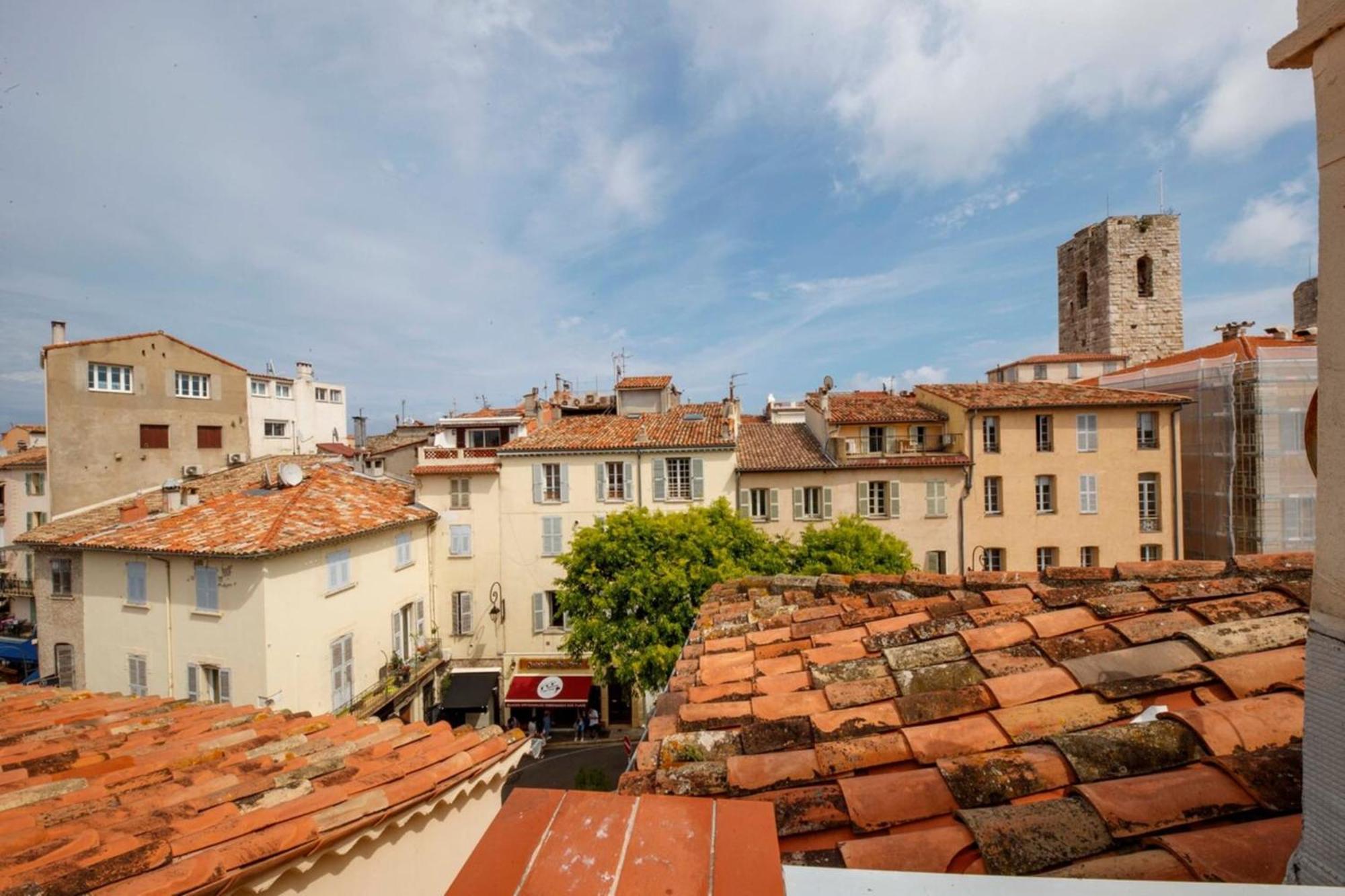 06M - Old Antibes Beautiful Duplex Terrace With Sea View Apartment Exterior photo